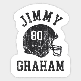 Jimmy Graham New Orleans Helmet Font Sticker